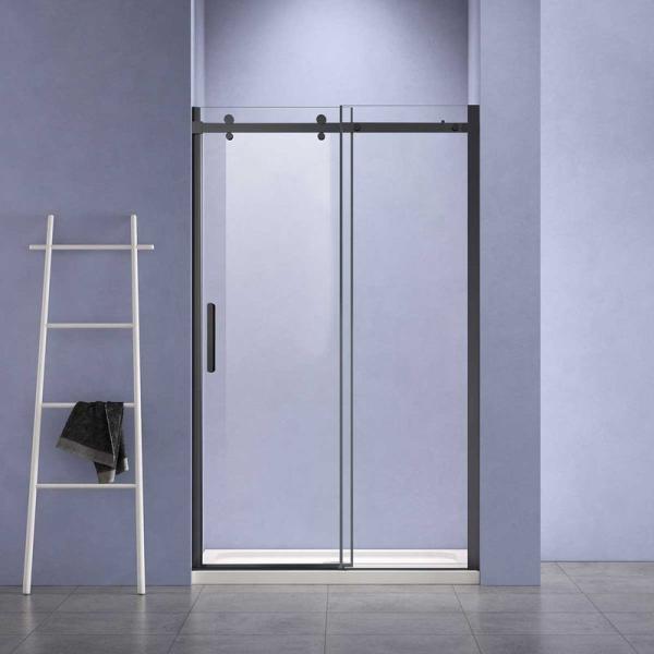 Душевая дверь Vincea Como-N VDS-4CN120CLB, 1200, черный, стекло прозрачное