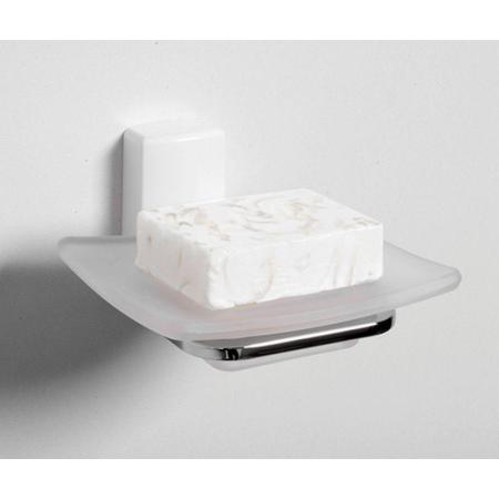 Мыльница Wasserkraft Leine K-5029WHITE стеклянная
