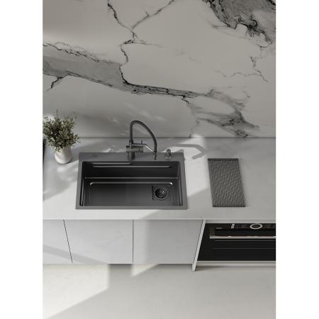 Кухонная мойка RAGLO R702.7246.09, графит