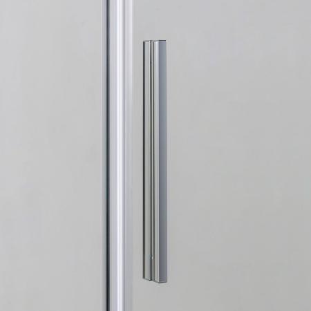 Душевой уголок Vincea Slim-U VSS-2SU8010CLB, 1000*800, м.черный, стекло прозрачное