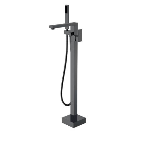 Смеситель напольный Boheme QUBIC Shine Gun Metal 479-SGM