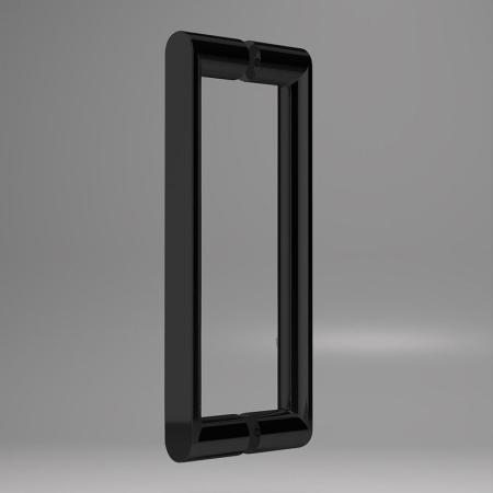 Душевая дверь Vincea Dice VDS-4D120CLB, 1200, черный, стекло прозрачное