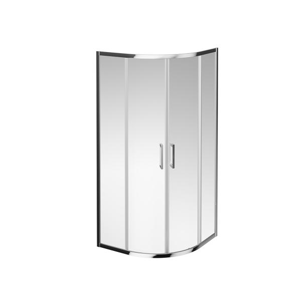 Душевой уголок Kerama Marazzi VETRO ВЕТРО VE.90.RSD.CR раздвижной, четверть круга, 90х90х195, хром