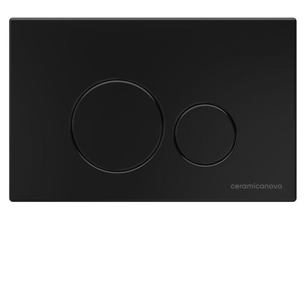 Инсталляция Ceramicanova Envision CN1001B с кнопкой смыва Round цвет чёрный матовый