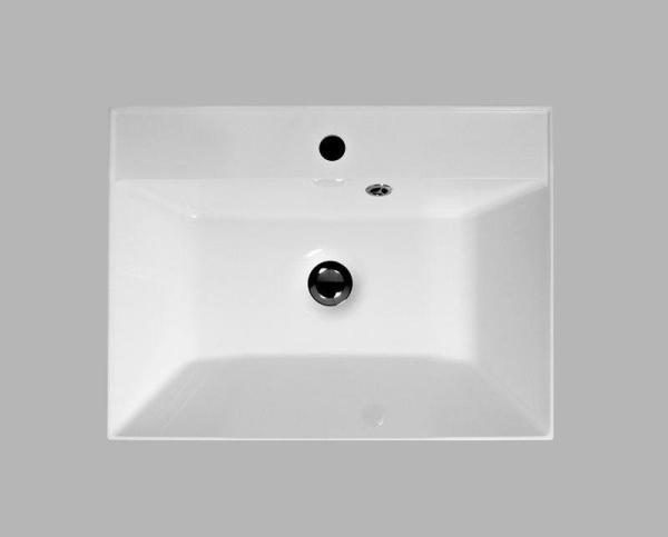 Раковина из искусственного мрамора Белый 600х450х154 мм BB600/450-LV-MR-AST