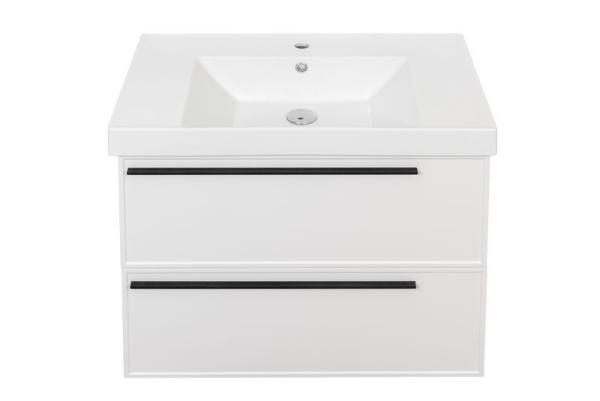 Тумба под раковину LA FENICE Elba Bianco TWIN белый 80 FNC-01-ELB-B-80-2 белый матовый