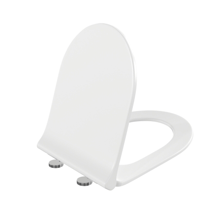 Инсталляция с унитазом VitrA S50 9003B003-7203 комплект 4 в 1 с сиденьем микролифт безободковый цвет клавиши глянцевый белый