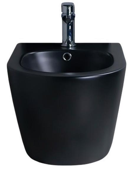 Биде Gid BDP-96BM 48 см подвесное черный матовый