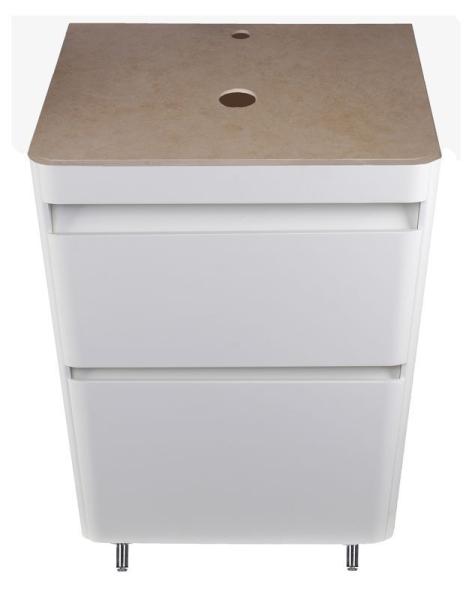 Тумба под раковину Style Line Elfante Атлантика 60 Люкс антискрейч, PLUS, напольная