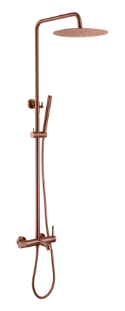 Стойка для душа Boheme со смесителем UNO Brushed Bronze 468-BRB
