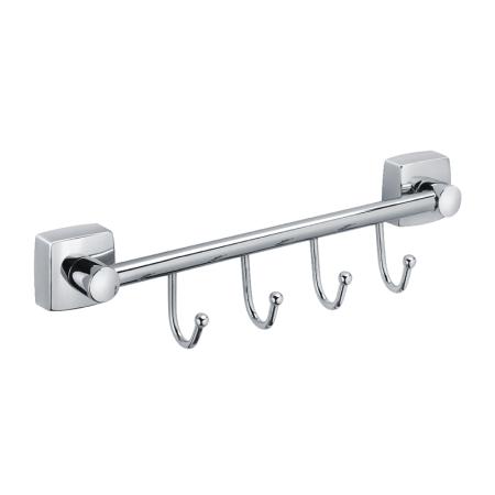 Планка с четырьмя крючками FIXSEN KVADRO FX-61305B-4, хром