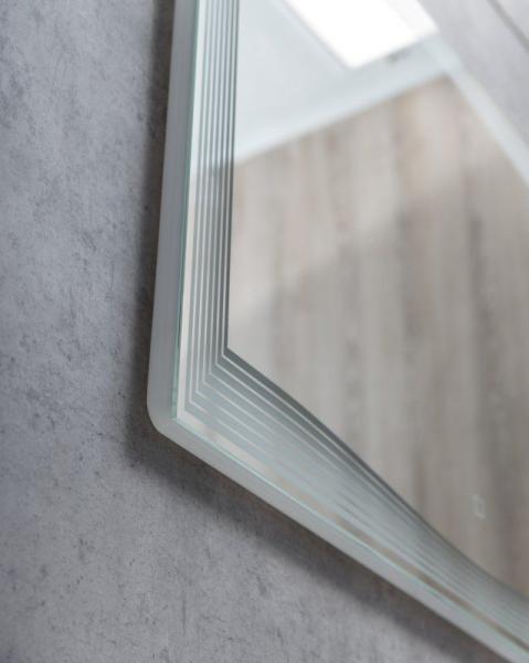 Зеркало Belbagno SPC-LNS-700-700-LED-TCH с свет/сенсор выкл. 70 см