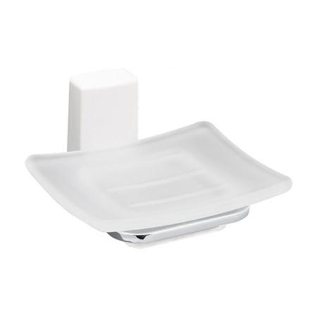 Мыльница Wasserkraft Leine K-5029WHITE стеклянная
