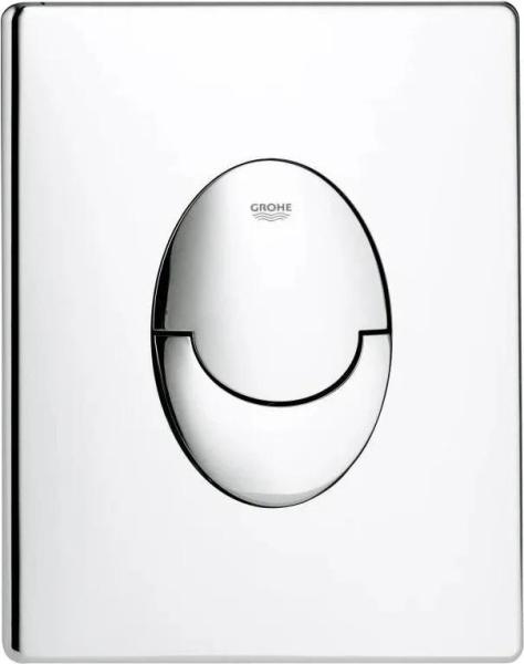 КОМПЛЕКТ Grohe + BeWash:   Инсталляция 38721001 Grohe Rapid SL + BeWash Bogen Унитаз подвесной безободковый с сиденьем микролифт белый глянец 88313201 + 2111DP
