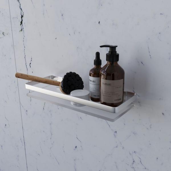 Стеклянная полка AM.PM Sense L A7455100 серебристый 32 см