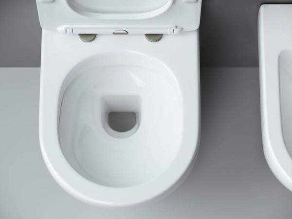 Подвесной унитаз Metropol Rimless белый