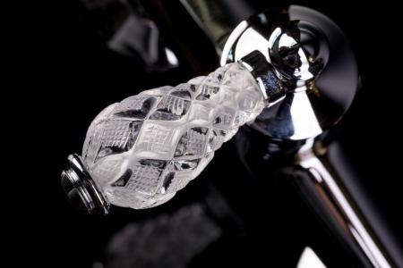 Смеситель для душа Boheme Vogue Crystal 224-CRST хром