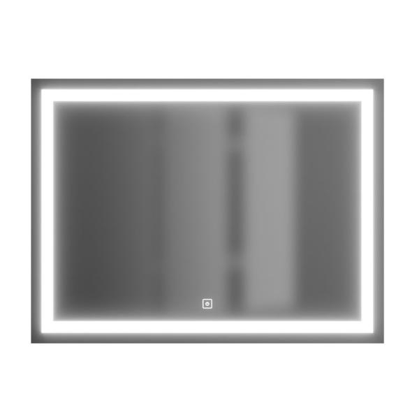 Зеркало для ванной Uperwood Tanos 80 x 80 см, с led-подстветкой и подогревом