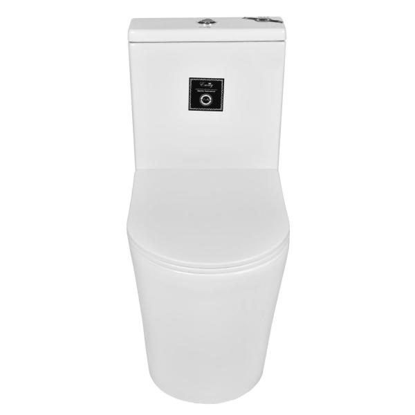 Унитаз EMMY 8006 напольный с бачком и сиденьем микролифт термопласт