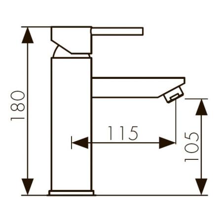 Смеситель для раковины KAISER Sensor (38211) хром