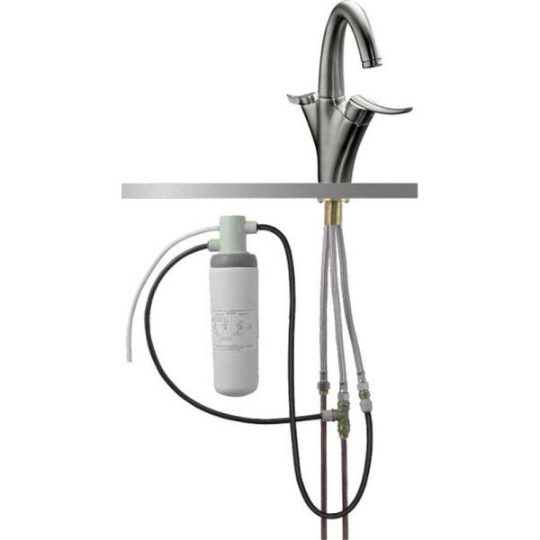 Смеситель Jacob Delafon CARAFE E18865-VS для кухни с фильтром матовая сталь