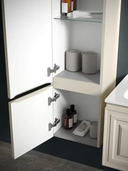 Шкаф-пенал SANCOS Very подвесной левый,  Beige Soft , 350х300х1600 мм, арт. PVR35LCE