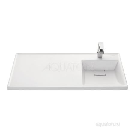 Тумба под раковину AQUATON Лондри 1A236001LH010 400 с ящиком,белый
