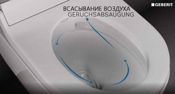 Унитаз Geberit Mera Comfort 146.214.21.1 хром. глянцевая отделка подвесной