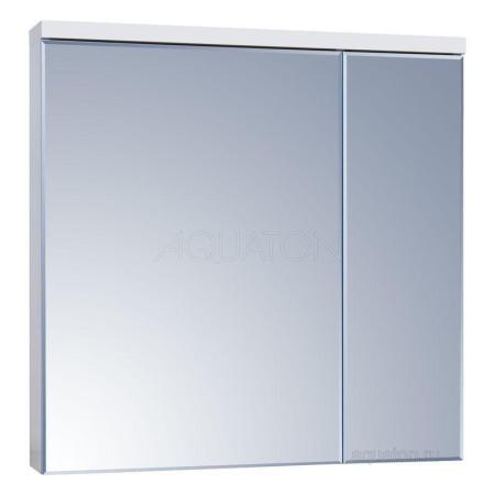 Зеркальный шкаф AQUATON Брук 80 белый 1A200602BC010