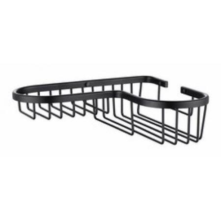 Полка для ванной угловая KAISER 215*235*60 (30) Black/латунь (KH-5032) черный
