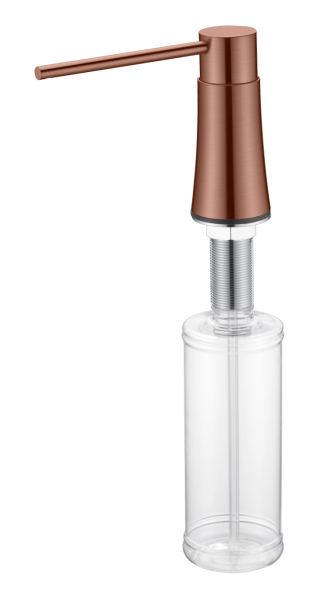 Диспенсер Boheme для кухни встраиваемый COPPER BRUSHED 630-CB