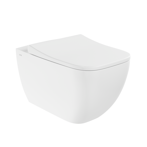 Инсталляция с унитазом VitrA Shift  9855B003-7206  цвет клавиши хром