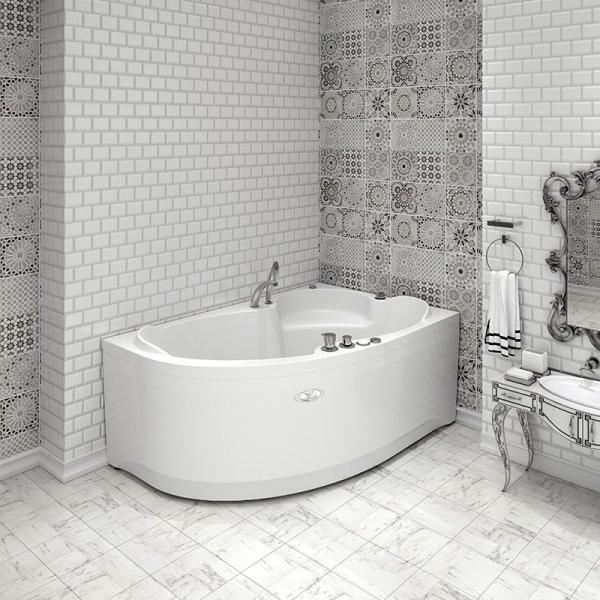 Акриловая ванна Радомир Vannesa Ирма 160х105 (правосторонняя), каркас