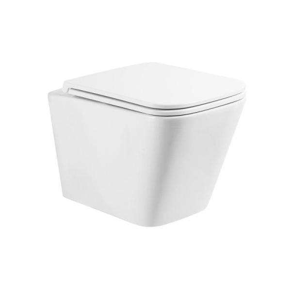 Унитаз Belbagno ARDENTE-R BB520CHR подвесной безободковый 49 см