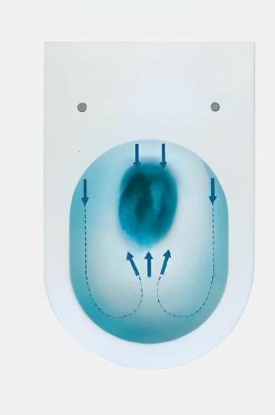 Унитаз Cerutti SPA MARMOLADA F приставной безободковый CT8906 (555х365х410)