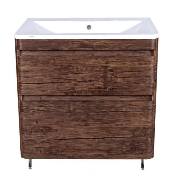 Тумба Style Line Elfante Атлантика 60 напольная, Люкс старое дерево, PLUS