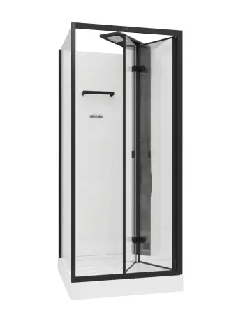 Душевая кабина СeruttiSPA БЕЛЛА (BELLA) 90B (90x90x215-225)