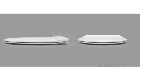 Крышка для унитаза Roca Victoria Nord Soft Close ZRU9302919 петли хром