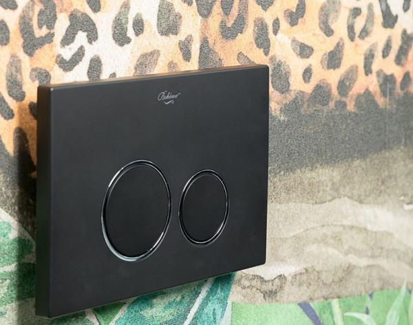 Кнопка для инсталляции Boheme 662 BLACK CHROMO