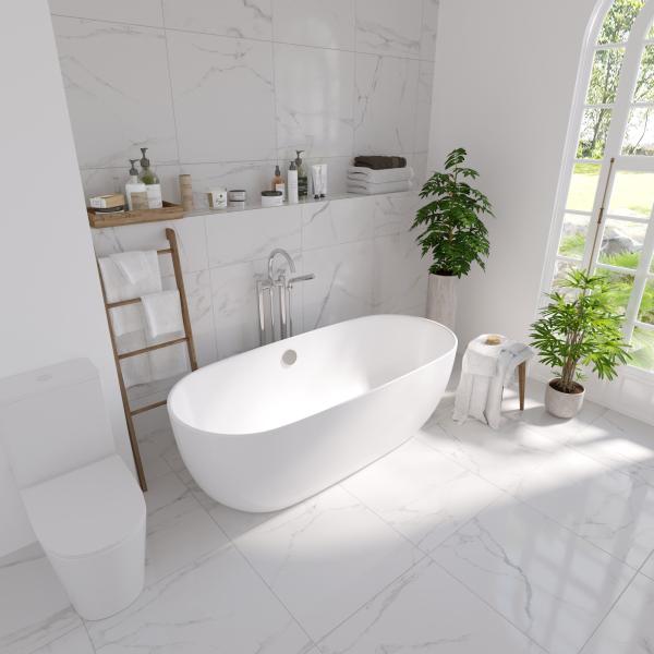 Ванна GROSSMAN GR-2401 (75x150x58) отдельностоящая