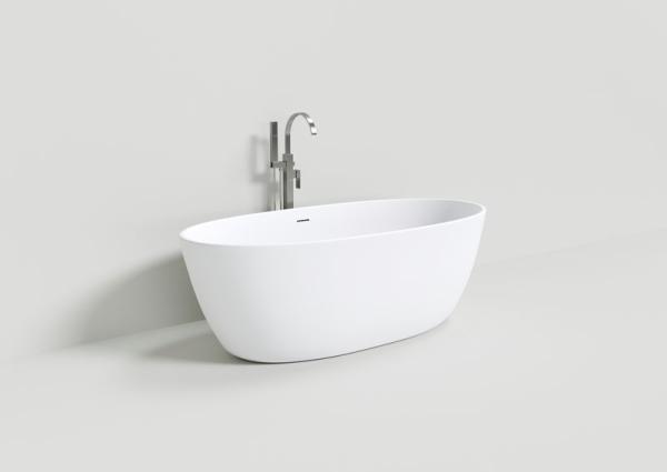 Ванна NT BAGNO NT203 PALERMO 1700x800 искусственный камень белый матовый