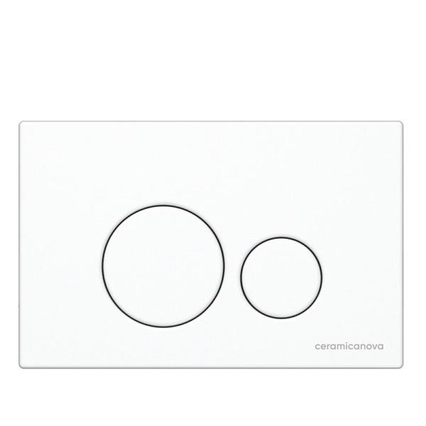 Инсталляция Ceramicanova Envision CN1001W с кнопкой смыва Round цвет белый