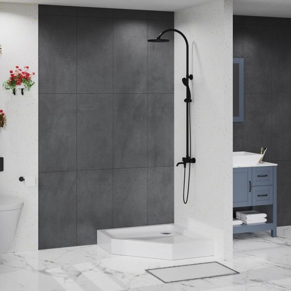 Поддон для душа BelBagno 90x90 прямоугольный акрил TRAY-BB-P-90-15-W