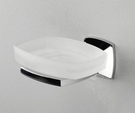 Мыльница WasserKraft Wern K-2529 стекло хром