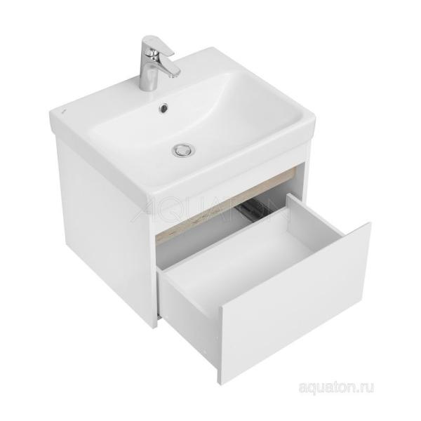 Тумба под раковину AQUATON Марти 55 ясень шимо 1A263201MY010