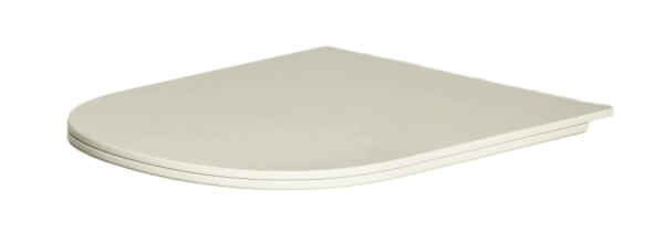 Nic Design Pin сиденье с крышкой для унитаза Slim с плавным опусканием, цвет Gloss white