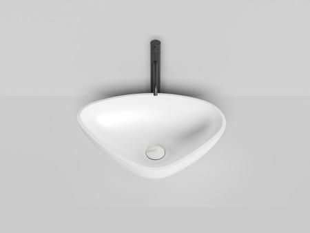 Раковина Salini GLORIA 06 S-Stone матовая 56x39 1102206M накладная