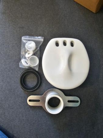 Писсуар сенсорный Gid Q9555 напольный выпуск горизонтальный Белый