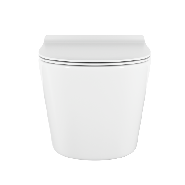 Подвесной унитаз VitrA M50 8302B003-6404 безободковый VortexFlush с сиденьем микролифт дюропласт белый санитарный фарфор