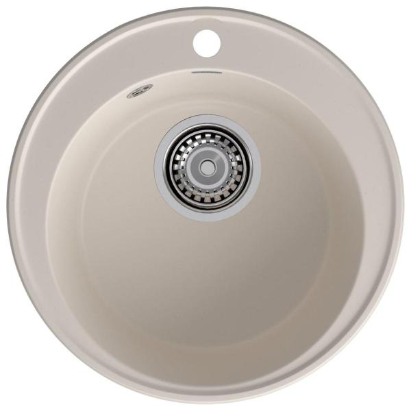 Кухонная мойка GranFest QUARZ 8, белый